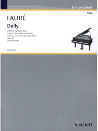 Gabriel Fauré: Dolly op. 56 (noty, čtyřruční klavír)
