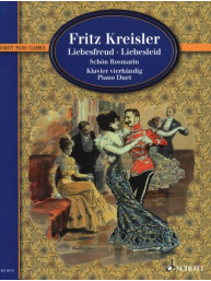 Fritz Kreisler: Liebesfreud / Liebesleid / Schön Rosmarin (noty na čtyřruční klavír)