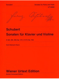Franz Schubert: Sonatas (noty na housle, klavír)