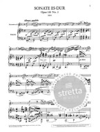 Johannes Brahms: Sonata Op. 120 No. 2 - Eb Major (noty na klarinet, klavír)