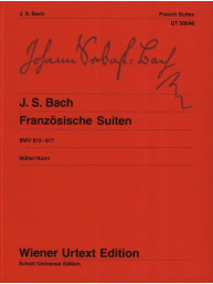 Johann Sebastian Bach: French Suites BWV 812-817 (noty pro klavír)
