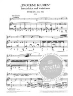 Franz Schubert: Trockne Blumen D 802 / op. posth. 160 (noty na příčnou flétnu, klavír)