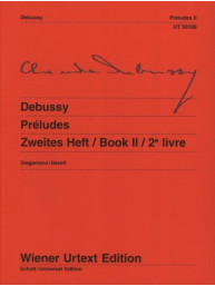 Claude Debussy: Preludes 2 (noty pro klavír)