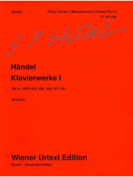 Georg Friedrich Händel: Piano Works 1 – Part a (noty na klavír)
