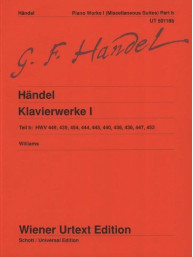 Georg Friedrich Händel: Piano Works 1 – Part b (noty na klavír)