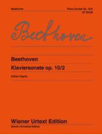 Ludwig van Beethoven: Sonata Op. 10 N. 2 (noty na klavír)