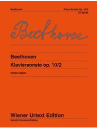 Ludwig van Beethoven: Sonata Op. 10 N. 2 (noty na klavír)