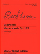 Ludwig van Beethoven: Piano Sonata - D major Op. 10/3 (noty na klavír)