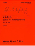 Johann Sebastian Bach: Cello Suites BWV 1007-1012 (noty na violoncello)