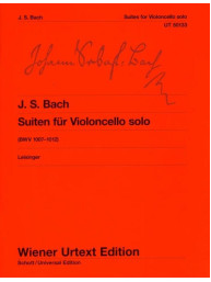 Johann Sebastian Bach: Cello Suites BWV 1007-1012 (noty na violoncello)