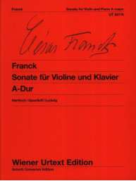 César Franck: Sonata in A Major (noty na housle, klavír)