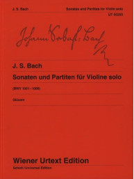 Johann Sebastian Bach: Sonatas And Partitas BWV 1001-1006 (noty na housle)