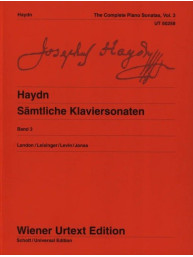 Joseph Haydn: Complete Piano Sonatas 3 (noty pro sólo klavír)