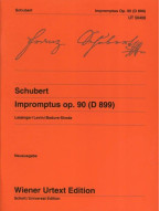 Franz Schubert: Impromptus op. 90 / D 899 (noty na klavír)