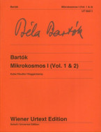 Béla Bartók: Mikrokosmos Band 1 - Vol. 1 & 2 (noty na klavír)