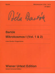 Béla Bartók: Mikrokosmos Band 1 - Vol. 1 & 2 (noty na klavír)