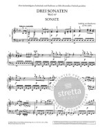 Ludwig van Beethoven: 3 Piano Sonatas WoO 47 (noty na klavír)