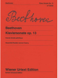 Ludwig van Beethoven: Sonata op. 13 - Grande Sonate Pathétique (noty na klavír)