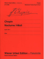 Frédéric Chopin: Nocturne F Minor Op. 55/1 (noty na klavír)