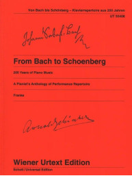 From Bach to Schoenberg (noty na klavír)