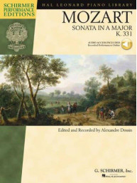 Wolfgang Amadeus Mozart: Piano Sonata in A Major, K.331 (noty na klavír)(+audio)
