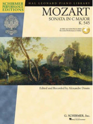 Wolfgang Amadeus Mozart: Piano Sonata in C Major, K.545 (noty na klavír)(+audio)