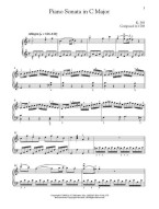 Wolfgang Amadeus Mozart: Piano Sonata in C Major, K.545 (noty na klavír)(+audio)