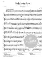 Ignaz Josef Pleyel: Six little Duets op. 8 (noty na housle)