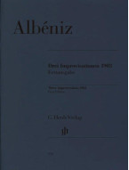 Isaac Albéniz: Three Improvisations 1903 (noty na klavír)