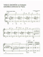 Zygmunt Krauze: Gnomes Dances For Piano (noty na klavír)