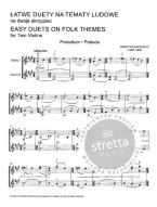 Grazyna Bacewicz: Easy Duets On Folk Themes (noty na housle)
