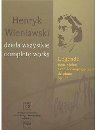 Henryk Wieniawski: Legende Op. 17 (noty na housle, klavír)