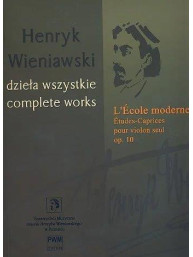 Henryk Wieniawski: L'Ecole Moderne Op. 10 (noty na housle)