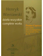 Henryk Wieniawski: Etudes Caprices (noty na housle)
