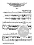 Henryk Wieniawski: Romance sans paroles et Rondo élégant op. 9 (noty na housle, klavír)