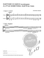 Slawomir Tomasik: A Little Something - Duets (noty na housle)