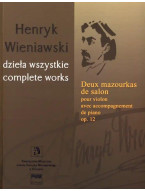 Henryk Wieniawski: Deux Mazourkas De Salon Op. 12 Vol. 18 (noty na housle, klavír)
