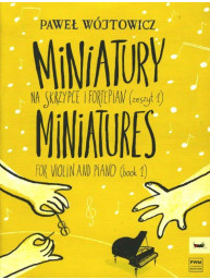 Pawel Wojtowicz: Miniatures 1 (noty na housle, klavír)