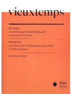Henri Vieuxtemps: Romance on a theme from opera Halka (noty na housle, klavír)