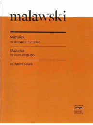Artur Malawski: Mazurka (noty na housle, klavír)
