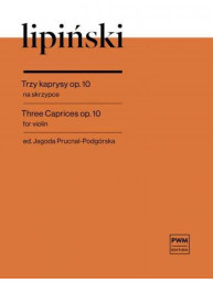 Karol Lipinski: Three Caprices op. 10 (noty na housle)