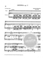 Henryk Wieniawski: Legend Op 17 (noty na housle, klavír)