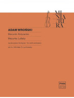 Adam Wronski: Mazurka - Cradle Song (noty na housle, klavír)