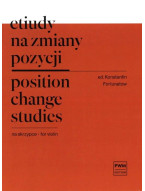 Konstantin Fortunatow: Position Change Studies (noty na housle)