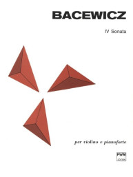 Grazyna Bacewicz: Sonate Nr. 4 (noty na housle, klavír)