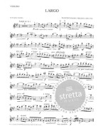Francesco Maria Veracini: Largo (noty na housle, klavír)