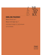 Emil Mlynarski: Mazurka in G major, Op. 7 (noty na housle, klavír)