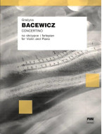 Grazyna Bacewicz: Concertino (noty na housle, klavír)