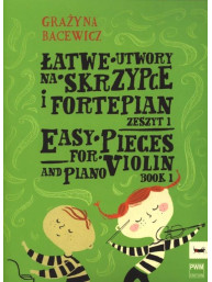 Grazyna Bacewicz: Easy Pieces 1 (noty na housle, klavír)