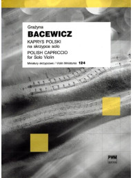 Grazyna Bacewicz: Polish Capriccio (noty na housle)